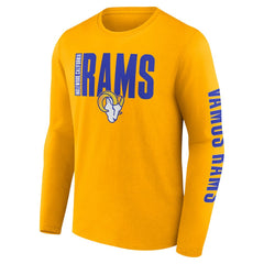 Los Angeles Rams Vision Long Sleeve T-Shirt Gold