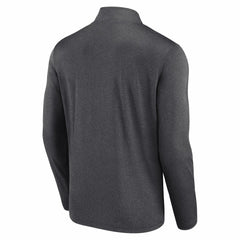 New York Jets Head-to-Head Quarter-Zip Pullover Heather Charcoal