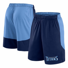 Tennessee Titans Launch Shorts Navy/Light Blue