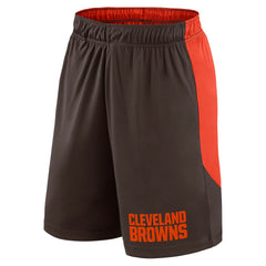 Cleveland Browns Launch Shorts Brown/Red
