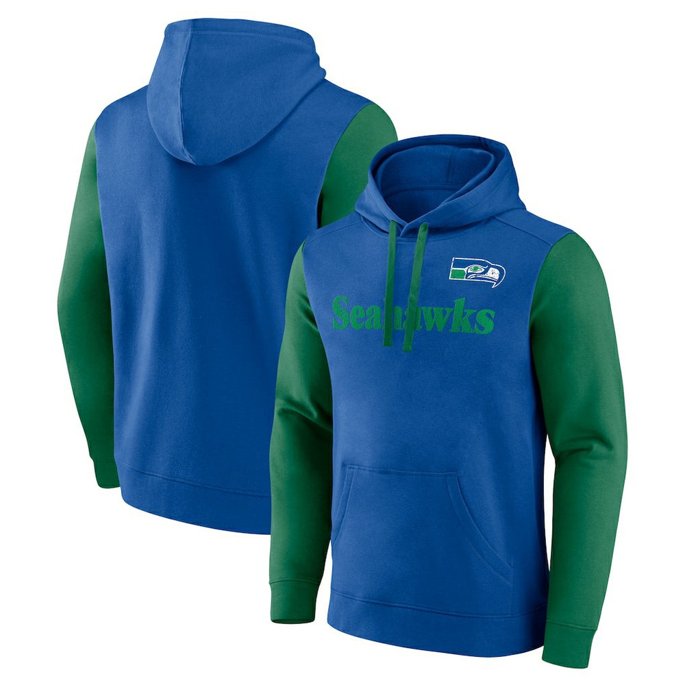 Seattle Seahawks Fleece Pullover Hoodie Royal