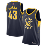 NBA Pascal Siakam Indiana Pacers Unisex Swingman Jersey - Icon Edition - Navy