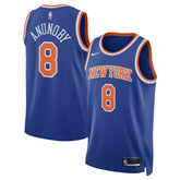 NBA OG Anunoby New York Knicks Unisex Swingman Jersey - Icon Edition - Blue