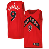 NBA RJ Barrett Toronto Raptors Unisex Swingman Player Jersey - Icon Edition - Red