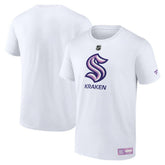 NHL Seattle Kraken Fanatics 2024 Hockey Fights Cancer T-Shirt - White