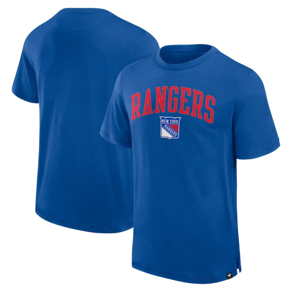 NHL New York Rangers Fanatics Elevated Pima T-Shirt - Royal