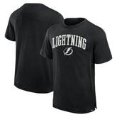 NHL Tampa Bay Lightning Fanatics Elevated Pima T-Shirt - Black