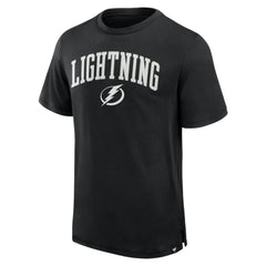 NHL Tampa Bay Lightning Fanatics Elevated Pima T-Shirt - Black