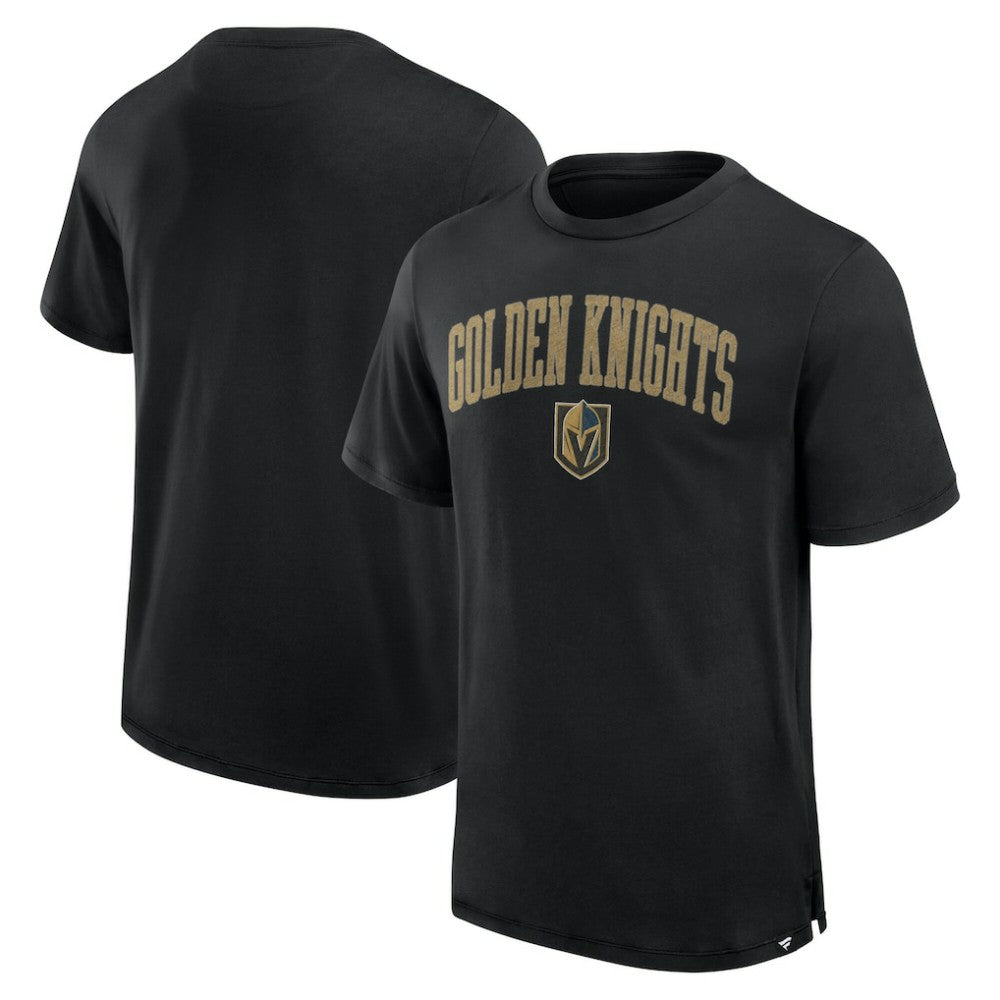 NHL Vegas Golden Knights Fanatics Elevated Pima T-Shirt - Black