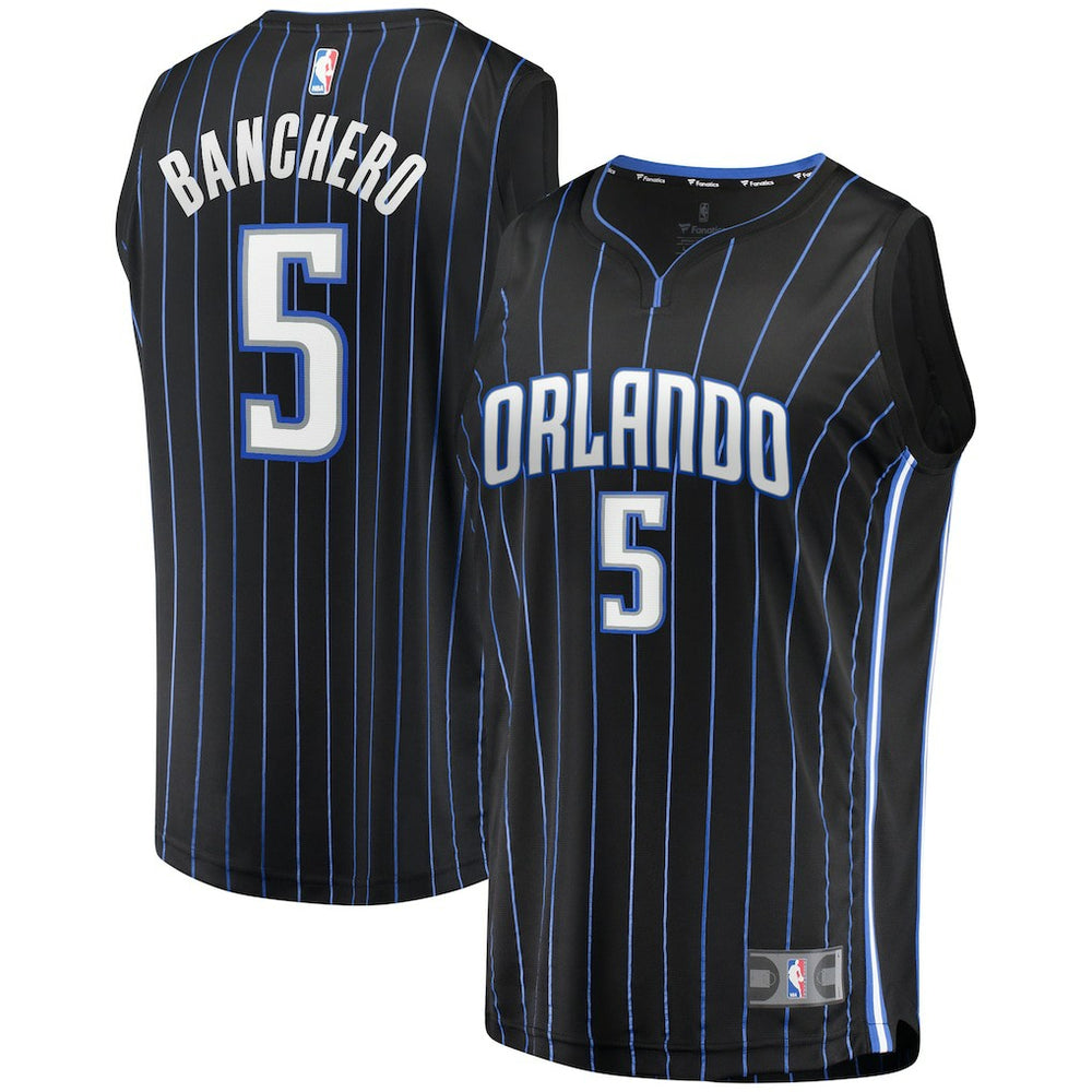NBA Paolo Banchero Orlando Magic Youth Fast Break Player Jersey - Icon Edition - Black