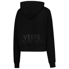NHL Vegas Golden Knights Pro Standard Women's Jewels Cropped Pullover Hoodie - Black
