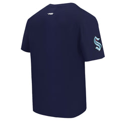NHL Seattle Kraken Pro Standard Turn It Up T-Shirt - Deep Sea Blue