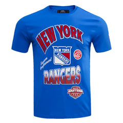 NHL New York Rangers Pro Standard Turn It Up T-Shirt - Blue