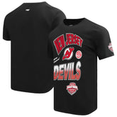NHL New Jersey Devils Pro Standard Turn It Up T-Shirt - Black