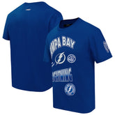 NHL Tampa Bay Lightning Pro Standard Turn It Up T-Shirt - Blue