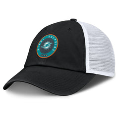 Miami Dolphins Averie Trucker Adjustable Hat Black