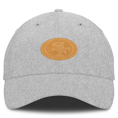 San Francisco 49ers Front Office Adjustable Hat Heather Gray