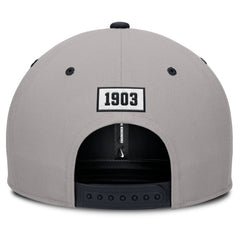 New York Yankees Nike Cooperstown Collection Pro Performance Snapback Hat - Gray/Navy Hats