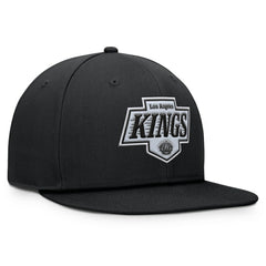 NHL Los Angeles Kings Fanatics Primary Logo Snapback Hat - Black