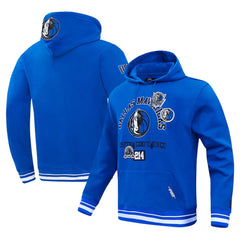 Dallas Mavericks Pro Standard Area Code Pullover Hoodie Blue