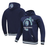 Minnesota Timberwolves Pro Standard Area Code Pullover Hoodie Navy