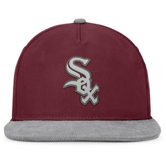 Chicago White Sox Fanatics Front Office Snapback Hat - Wine Hats