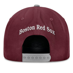 Boston Red Sox Fanatics Front Office Snapback Hat - Wine Hats