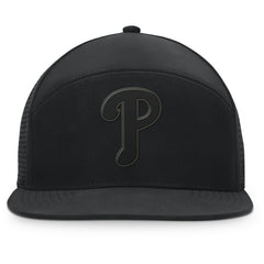 Philadelphia Phillies Fanatics Horizon Snapback Hat - Black Hats