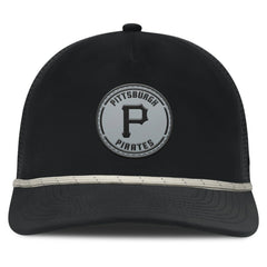 Pittsburgh Pirates Fanatics Signature A-Frame Adjustable Hat - Black Hats