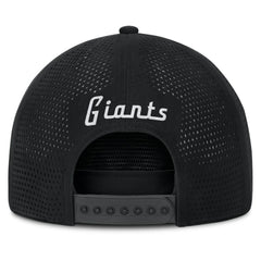 San Francisco Giants Fanatics Signature A-Frame Adjustable Hat - Black Hats