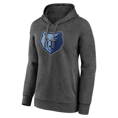 Memphis Grizzlies Women's Primary Logo Pullover Hoodie Charcoal