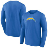 Los Angeles Chargers Primary Logo Long Sleeve T-Shirt Powder Blue
