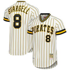 Willie Stargell Pittsburgh Pirates Mitchell & Ness Cooperstown Collection 1979 Authentic Jersey - White Jerseys