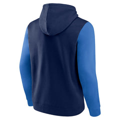 NHL Winnipeg Jets Logo Athletic Deliver Fleece Pullover Hoodie - Navy