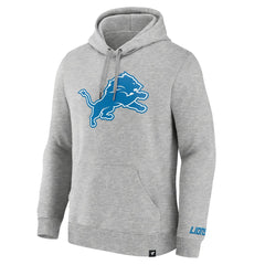 Detroit Lions Legacy Fleece Pullover Hoodie Heather Gray