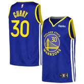 NBA Stephen Curry Golden State Warriors Fast Break Player Badge Jersey sale - Royal