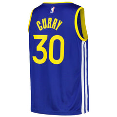 NBA Stephen Curry Golden State Warriors Fast Break Player Badge Jersey sale - Royal