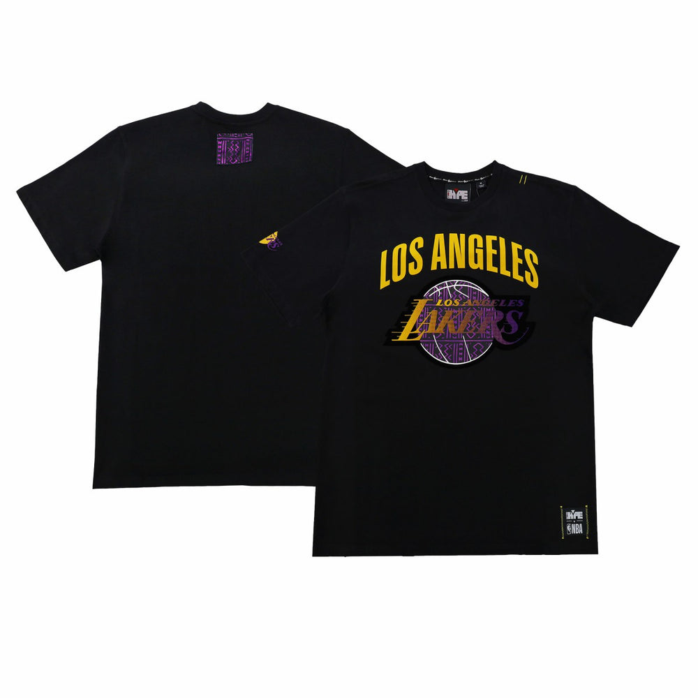 Los Angeles Lakers NBA x Two Hype Unisex Culture & Hoops T-Shirt - Black