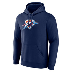 Oklahoma City Thunder Primary Logo Pullover Hoodie Navy