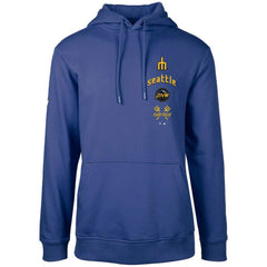 Seattle Mariners Levelwear City Connect Podium Baseline Pullover Hoodie - Royal Hoodies