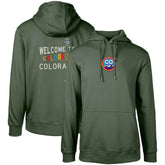 Colorado Rockies Levelwear City Connect Podium Core 2.0 Pullover Hoodie - Green Hoodies