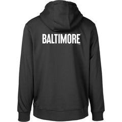 Baltimore Orioles Levelwear City Connect Podium Core 2.0 Pullover Hoodie - Black Hoodies
