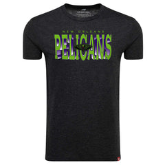New Orleans Pelicans Sportiqe City Edition Comfy Tri-Blend T-Shirt Heather Black