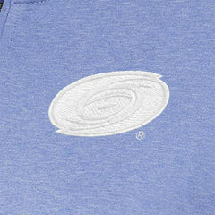 NHL Carolina Hurricanes Antigua Women's White Logo Mentor Quarter-Zip Jacket - Lavender