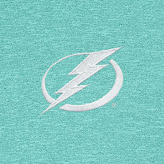 NHL Tampa Bay Lightning Antigua White Logo Hunk Quarter-Zip Pullover - Mint