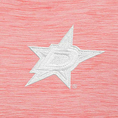 NHL Dallas Stars Antigua White Logo Bright Quarter-Zip Pullover - Coral