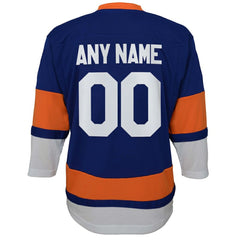 NHL New York Islanders Youth Home Replica Custom Jersey - Royal