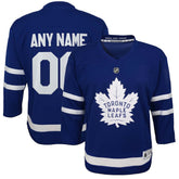 NHL,Custom Toronto Maple Leafs Youth Home Replica Custom Jersey - Blue