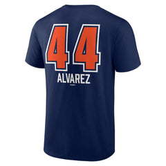 Yordan Alvarez Houston Astros Fastball Player Name & Number T-Shirt - Navy T-shirts