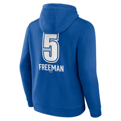 Freddie Freeman Los Angeles Dodgers Fastball Player Name & Number Pullover Hoodie - Royal Hoodies